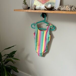 Pretty rainbow swimsuit